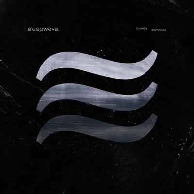 Sleepwave - Broken Compass (Epitaph, 87354-1) • LP + CD • Blue Transparent With Black Marble