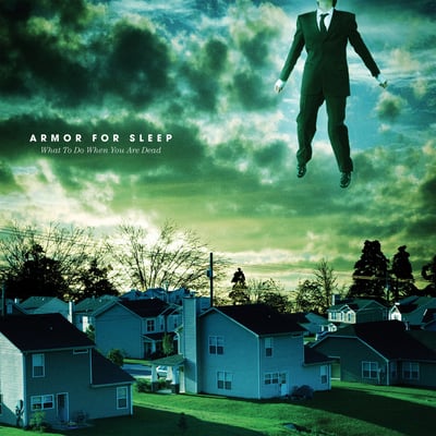 Armor For Sleep - What To Do When You Are Dead (Equal Vision Records, EVR444) • 2xLP • Half Green / Half White • Deluxe Edition, Limited Edition