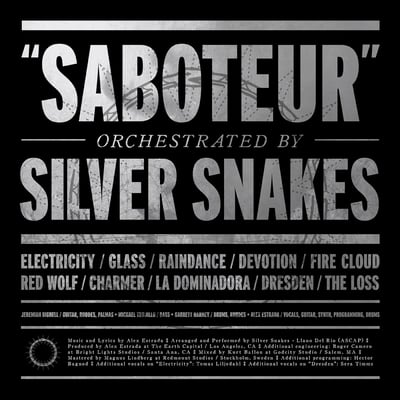 Silver Snakes - Saboteur (Evil Ink Comics, EI302V) • LP • Clear