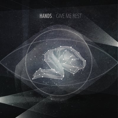 Hands - Give Me Rest (Facedown Records, 1095) • 2xLP • Meteor Trails (Silver/Gold Splatter) • Reissue, Remastered