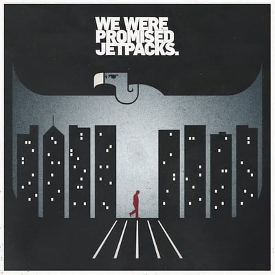 We Were Promised Jetpacks. - In The Pit Of The Stomach (Fatcat Records, fatlp97) • LP • Red
