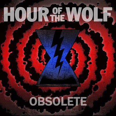 Hour Of The Wolf - Obsolete (Hellfish Family, -) • 10" • Clear w/ Black Splatter