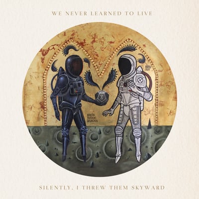 We Never Learned To Live - Silently, I Threw Them Skyward (Holy Roar Records, HRR134V) • LP • Dark Green • Limited Edition