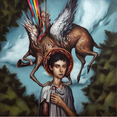 Circa Survive - Blue Sky Noise (Hopeless Records, HR2813-1) • 3xLP • Pink / Yellow / Blue • Limited Edition, Reissue, Remastered