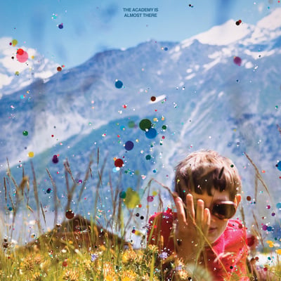 The Academy Is... - Almost There (I Surrender Records, ISUR053LP) • LP • "Ocean Flame" clear w/ blue, red, & yellow splatter