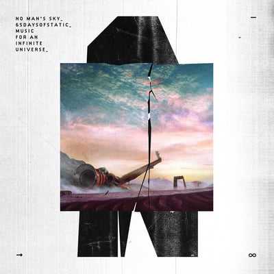 65daysofstatic - No Man's Sky (Iam8bit, 8BIT-8017) • 2xLP • Light Blue Translucent, 180 Gram / Dark Red Opaque, 180 Gram • Etched