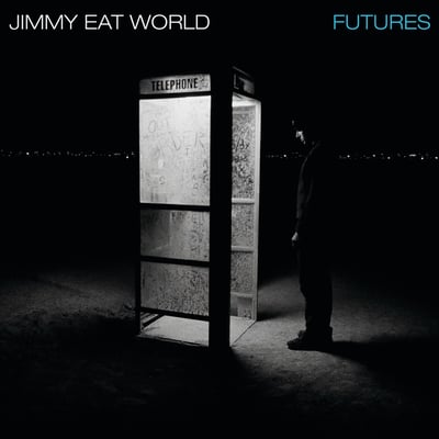 Jimmy Eat World - Futures (Interscope Records, B0018996-01) • 2xLP • Blue [Light Blue Marble] • Reissue