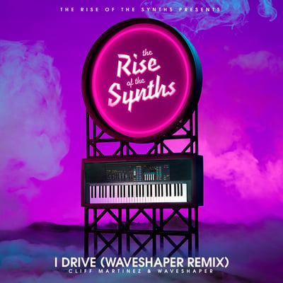 Cliff Martinez - Drive (Original Motion Picture Soundtrack) (Invada, INV169LP) • 2xLP • Crystal Clear With Purple Blob • Limited Edition, Numbered, Reissue, Special Edition