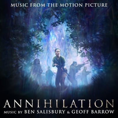 Ben Salisbury & Geoff Barrow - Annihilation (Music From The Motion Picture) (Invada, LSINV193LP) • 2xLP • Purple Marble [Shimmer] • Limited Edition