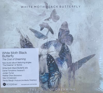 White Moth Black Butterfly - The Cost Of Dreaming (Kscope, KSCOPE1114) • LP