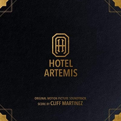 Cliff Martinez - Hotel Artemis (Original Motion Picture Soundtrack) (Lakeshore Records, LSINV210LP) • 2xLP • Yellow With Red Splatter • Limited Edition