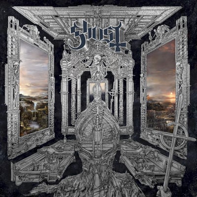 Ghost - Skeletá (Loma Vista, LVR04688) • LP • Clear W/ Orchid & Black Splatter