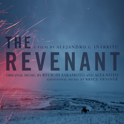 Ryuichi Sakamoto , Alva Noto & Bryce Dessner - The Revenant (Original Motion Picture Soundtrack) (Milan, MLN1-36761) • 2xLP • Blue Translucent / White Cloud • Limited Edition