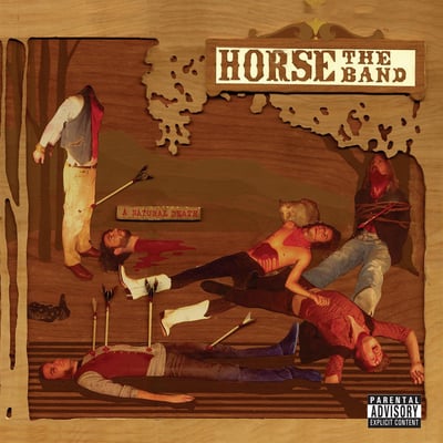 Horse The Band - A Natural Death (MNRK Heavy, MNK-LP-46374) • 2xLP • Ghostly & Coke Bottle Clear, 180g • Record Store Day, Limited Edition, Reissue