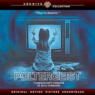 Jerry Goldsmith - Poltergeist (Original Motion Picture Soundtrack) (Mondo, MOND-004) • 2xLP • Glow-In-The-Dark • Record Store Day, Limited Edition, Remastered