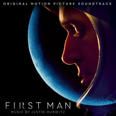 Justin Hurwitz - First Man (Original Motion Picture Soundtrack) (Mondo, MOND-134) • LP • Lunar Surface Grey • Limited Edition