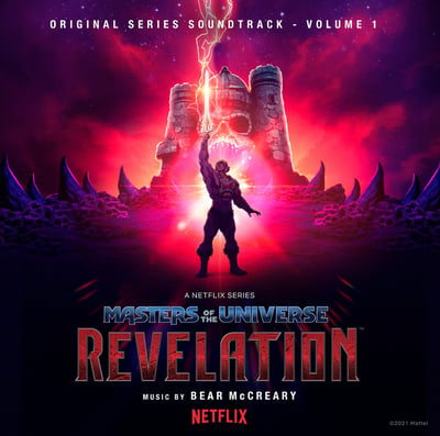 Bear McCreary - Masters Of The Universe: Revelation (Soundtrack From The Netflix Series, Volume 1) (Mondo, MOND-240) • 2xLP • Colored, Pop-Up Jacket • Limited Edition