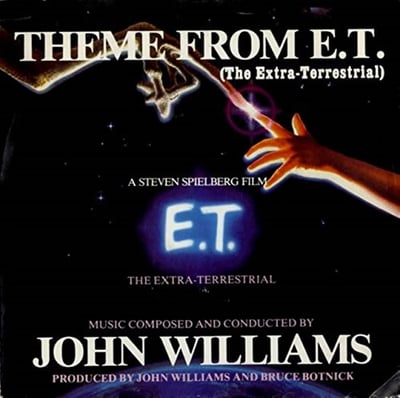 John Williams - E.T. The Extra-Terrestrial (Mondo, MOND-279) • 2xLP • Clear With Blue Smoke [Full Moon Color], 180 Gram, 40th Anniversary Edition • Reissue, Remastered