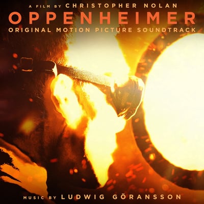 Ludwig Göransson - Oppenheimer (Original Motion Picture Soundtrack) (Mondo, MOND-300) • 3xLP • Yellow / Orange