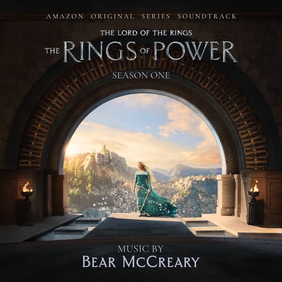 Bear McCreary - The Lord Of The Rings: The Rings Of Power (Season One) (Amazon Original Series Soundtrack) (Mondo, MOND-280) • 2xLP • Gold Marble