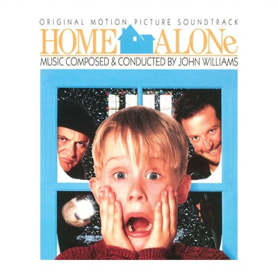 John Williams - Home Alone (Original Motion Picture Soundtrack) (Mondo, MOND-070) • 2xLP • Green Translucent / Red Translucent • Reissue, Remastered