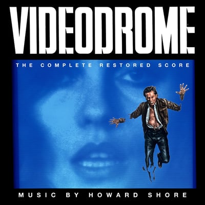 Howard Shore - Videodrome (The Complete Restored Score) (Mondo, MOND-252) • LP • Red With Black And White Splatter, 180 Gram • Reissue
