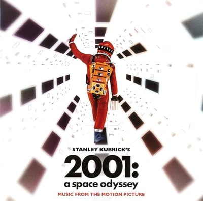 Various - 2001: A Space Odyssey (Music From The Motion Picture) (Mondo, MOND-200) • 2x12" • Red In Black [Hal] / Blue [Dark] With Blue [Light], White, & Green Burst [Beyond The Infinite] • Reissue, Remastered
