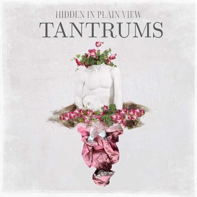 Hidden In Plain View - Tantrums (Mt. Crushmore Records, CRUSH-009) • LP • Magenta & White Pinwheel • Limited Edition