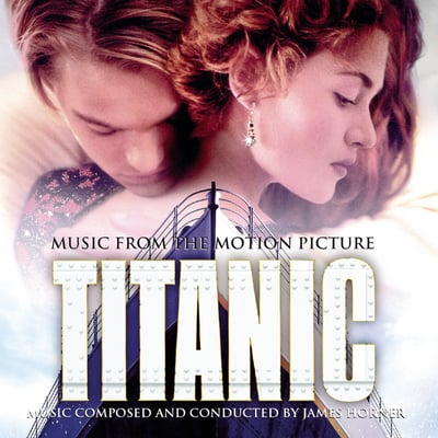 James Horner - Titanic (Music From The Motion Picture) (Music On Vinyl, MOVATM100) • 2xLP • 180gram, White • Deluxe Edition, Limited Edition, Numbered, Reissue