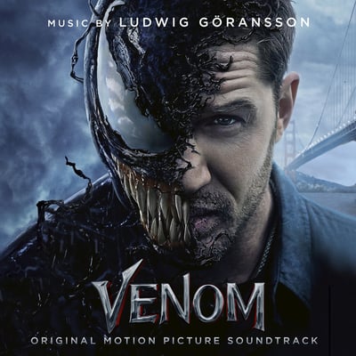 Ludwig Göransson - Venom (Original Motion Picture Soundtrack) (Music On Vinyl, MOVATM322) • LP • Brown / Black Marbled [Black Clouds], 180 Gram • Limited Edition, Numbered