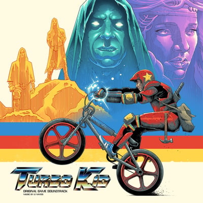 Le Matos - Turbo Kid Original Game Soundtrack (Mutant, MBM-036) • 2xLP • Red Translucent / Blue Translucent