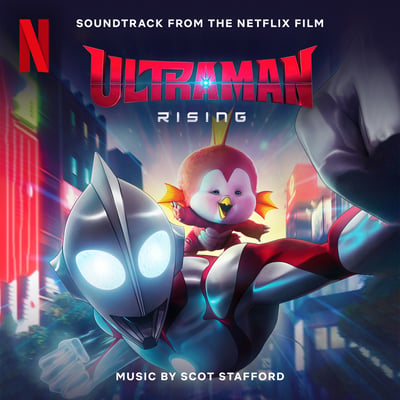 Scot Stafford - Ultraman: Rising (Mutant, MBM-044) • 2xLP • Blue Swirl / Pink Swirl