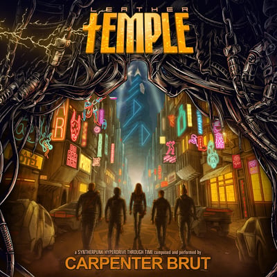 Carpenter Brut - Leather Temple (No Quarter Prod., 0478451) • LP • Yellow