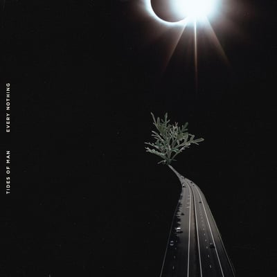 Tides Of Man - Every Nothing (Not On Label, none) • 2xLP • Aqua Blue/Milky Clear w/ Oxblood Splatter