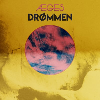 Æges - Drømmen (Not On Label (Æges Self-released), none) • LP • 180g Colored Vinyl - Sea Blue With Pink Splatter