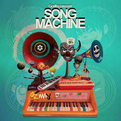 Gorillaz - Song Machine Season One (Parlophone, 0190295209414) • LP • Orange Neon • Limited Edition