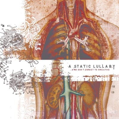 A Static Lullaby - ...And Don't Forget To Breathe (Parting Gift Records, PGR-049) • LP • Copper Galaxy w/ Black Splatter • Reissue