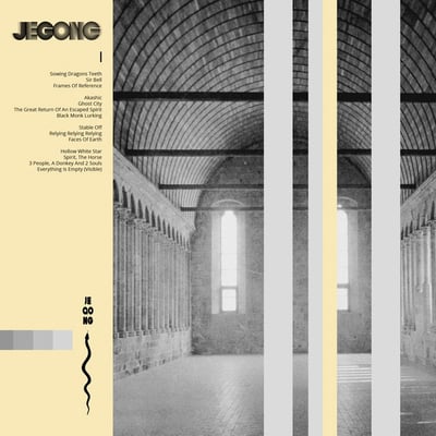 JeGong - I (Pelagic Records, PEL 153-V) • 2xLP • White, Yellow, Grey Merged / White, Grey, Black Merged • Limited Edition