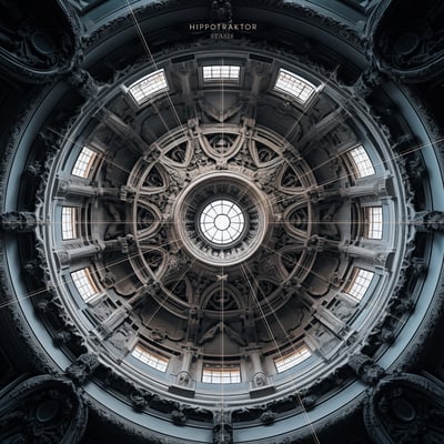 Hippotraktor - Stasis (Pelagic Records, PEL 260-V) • LP • Ghostly Orange, The Reckoning Edition • Limited Edition