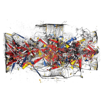 mewithoutYou - [Untitled] (Pine Street Records, PSR0016-DLX) • 3x12" + 2xCD • Splatter / Splatter • Deluxe Edition, Limited Edition