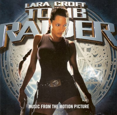 Various - Lara Croft: Tomb Raider (Music From The Motion Picture) (Real Gone Music, RGM-1197) • 2xLP • Gold [Golden Triangle] • M/M • Record Store Day, Limited Edition, Reissue