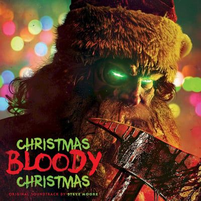 Steve Moore - Christmas Bloody Christmas (Original Motion Picture Soundtrack) (Relapse Records, RR7532) • LP • Tri-Color [White, Red And Olive Green] Custom Merge With Red, Blood Red And Oxblood Splatter (Christmas Merge With Splatter) • Limited Edition