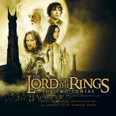 Howard Shore - The Lord Of The Rings: The Two Towers - The Complete Recordings (Reprise Records, RCV1-565277) • 5xLP • Blue • Limited Edition, Numbered