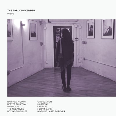 The Early November - Imbue (Rise Records, Rise 286-1) • LP • Blue • Limited Edition
