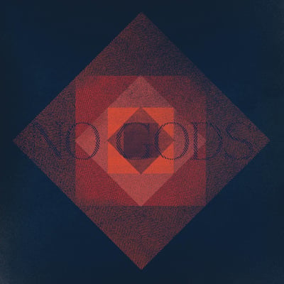 Sharks - No Gods (Rise Records, RISE156-1) • LP • Dark Blue/Red Haze