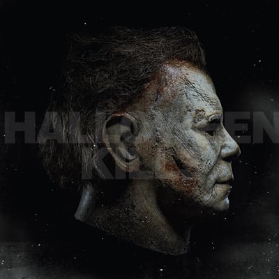 John Carpenter , Cody Carpenter , Daniel Davies - Halloween Kills (Original Motion Picture Soundtrack) (Sacred Bones Records, SBR-263) • LP • Clear Translucent With Red And White Splatter [Art Edition] • Limited Edition