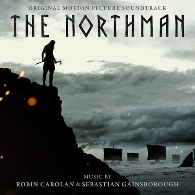 Robin Carolan & Sebastian Gainsborough - The Northman (Original Motion Picture Score) (Sacred Bones Records, SBR-307) • 2xLP • Gold In Clear • Limited Edition
