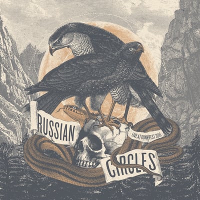 Russian Circles - Live At Dunk!Fest 2016 (Sargent House, SH 179) • 2xLP • Orange In Bone, 180g • Limited Edition