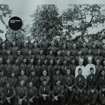 Russian Circles - Station (Sargent House, SH007) • LP • Green [Olive] With Black Swirl • Limited Edition, Reissue