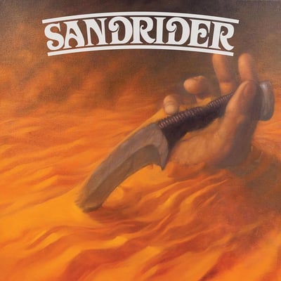 Sandrider - Sandrider (Satanik Royalty Records, SRR005) • LP • Yellow and Orange Splatter